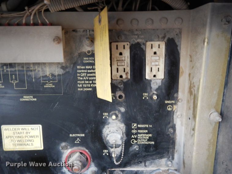 image for item DJ6524 Miller Air Pak welder/generator/air compressor