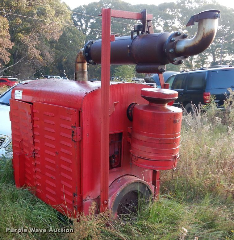 image for item DJ6649 Cummins three cylinder diesel engine