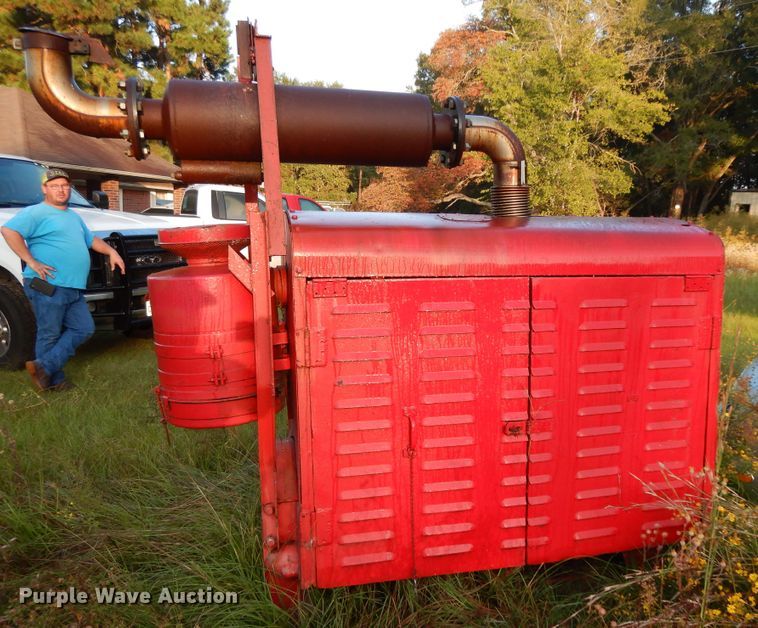 image for item DJ6649 Cummins three cylinder diesel engine