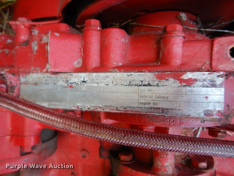 image for item DJ6649 Cummins three cylinder diesel engine