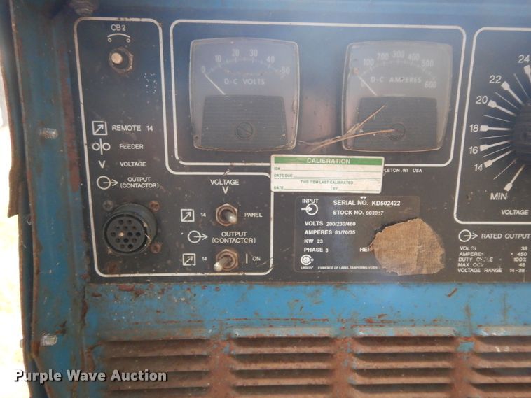 image for item DJ6652 (4) Miller welders