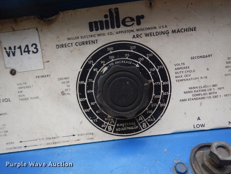 image for item DJ6652 (4) Miller welders