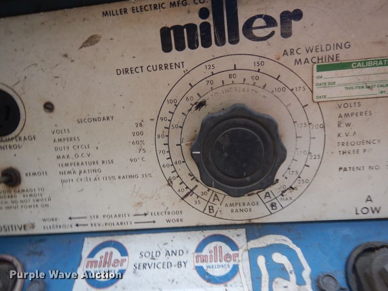 image for item DJ6652 (4) Miller welders