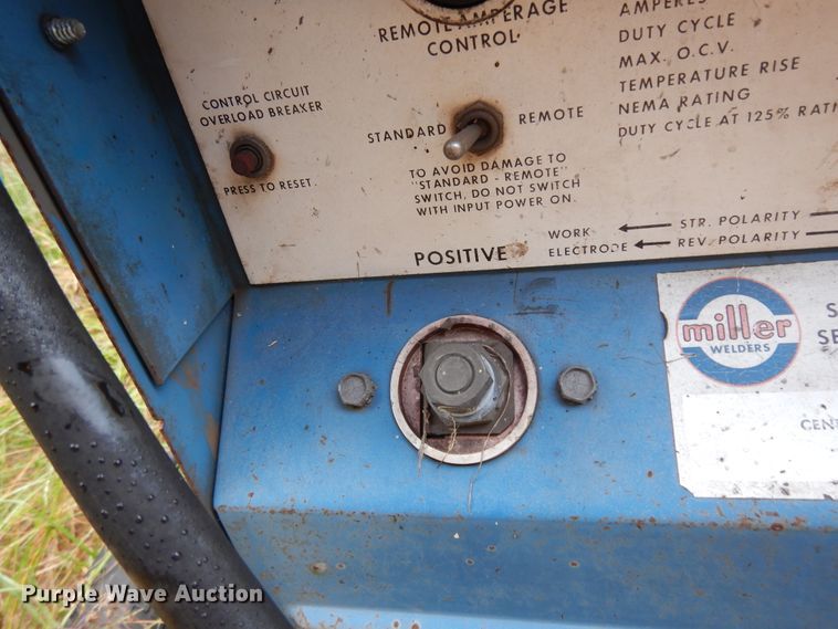 image for item DJ6652 (4) Miller welders