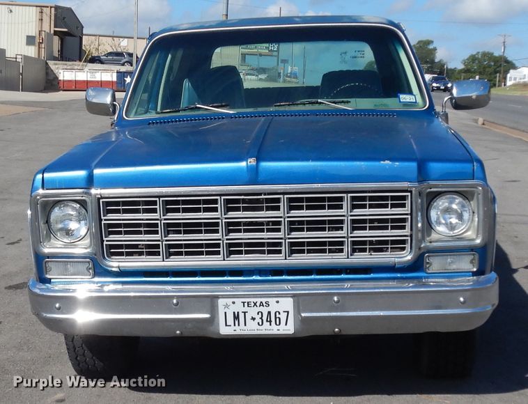 image for item DJ6655 1978 Chevrolet Cheyenne Blazer SUV