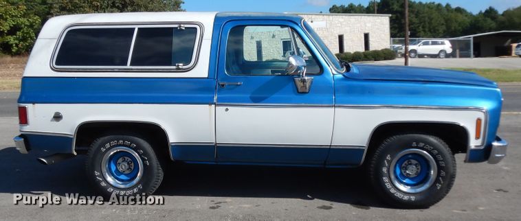 image for item DJ6655 1978 Chevrolet Cheyenne Blazer SUV