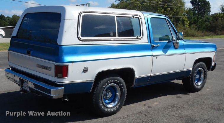 image for item DJ6655 1978 Chevrolet Cheyenne Blazer SUV