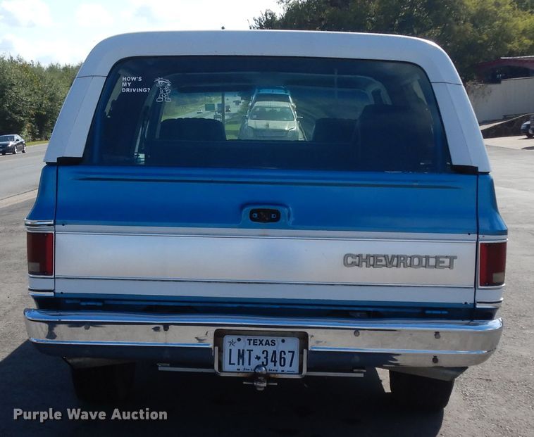 image for item DJ6655 1978 Chevrolet Cheyenne Blazer SUV