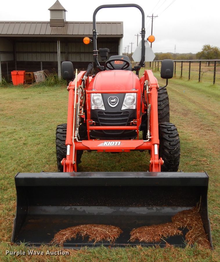 image for item DJ6662 2020 Kioti CK3510SE  tractor