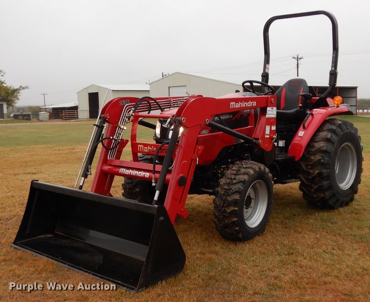 image for item DJ6665 2019 Mahindra 2638  MFWD tractor