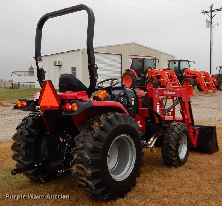 image for item DJ6665 2019 Mahindra 2638  MFWD tractor