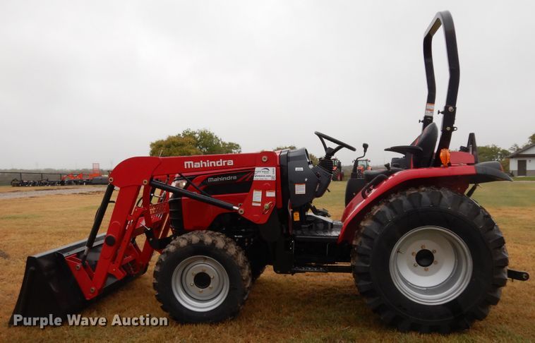 image for item DJ6665 2019 Mahindra 2638  MFWD tractor