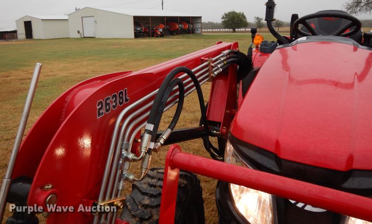 image for item DJ6665 2019 Mahindra 2638  MFWD tractor