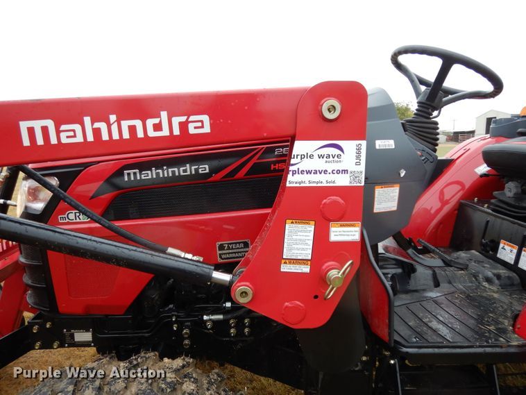 image for item DJ6665 2019 Mahindra 2638  MFWD tractor