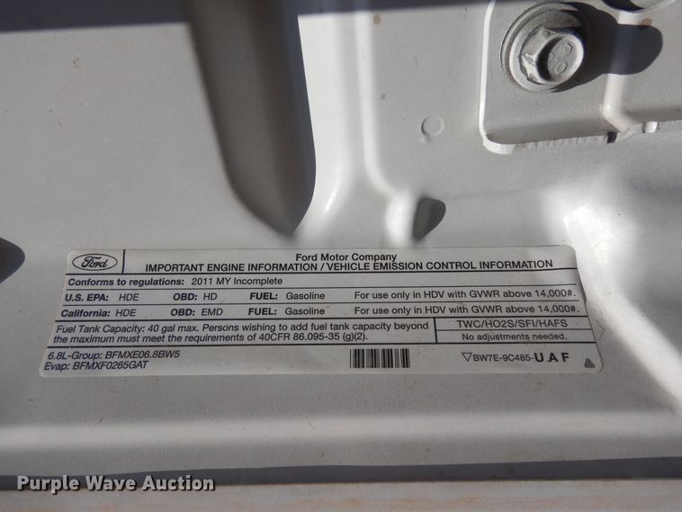 image for item DJ6677 2011 Ford F450 Super Duty  SuperCab service truck