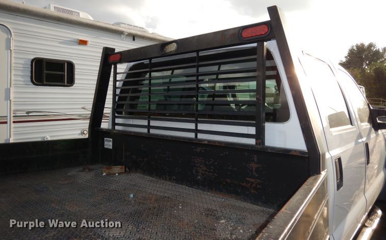 image for item DJ6916 2008 Ford F550 Super Duty XL  Crew Cab flatbed truck