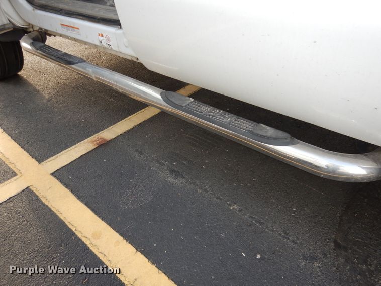image for item DJ6916 2008 Ford F550 Super Duty XL  Crew Cab flatbed truck