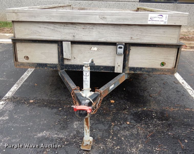 image for item DJ6921 2016 shop built utility trailer