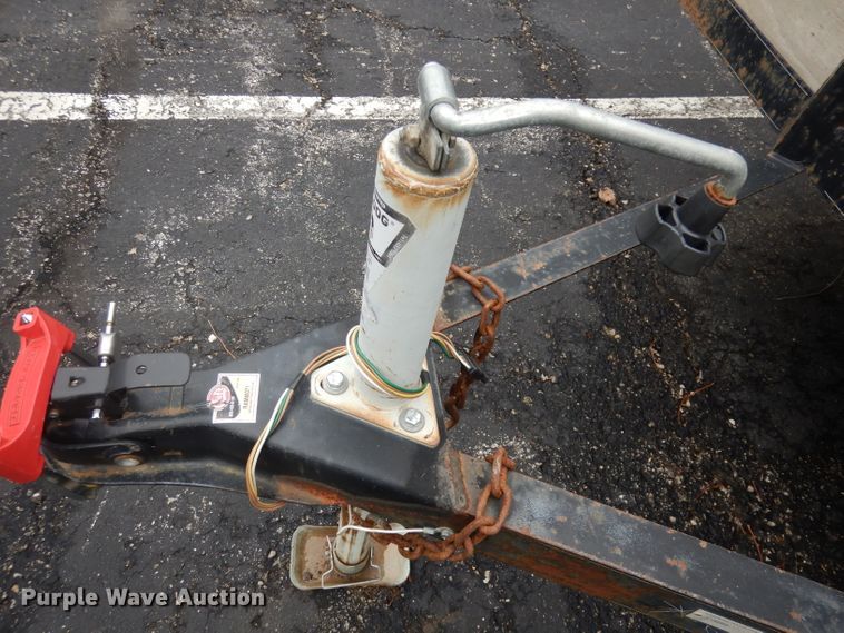 image for item DJ6921 2016 shop built utility trailer