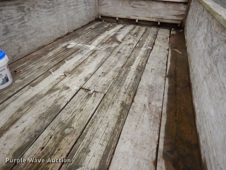 image for item DJ6921 2016 shop built utility trailer