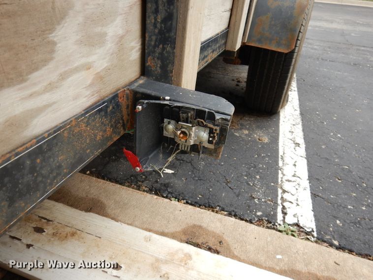 image for item DJ6921 2016 shop built utility trailer