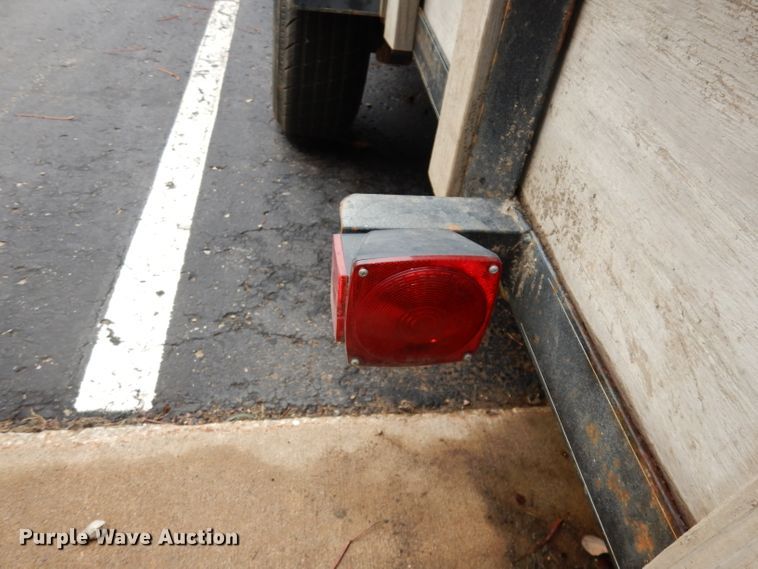 image for item DJ6921 2016 shop built utility trailer