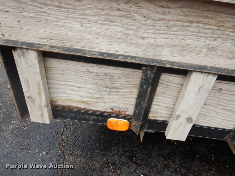 image for item DJ6921 2016 shop built utility trailer