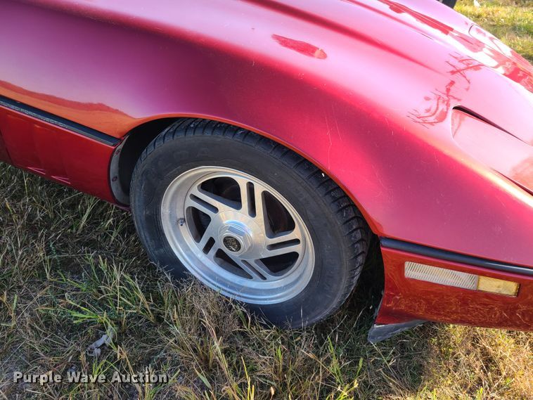 image for item EL9521 1987 Chevrolet Corvette
