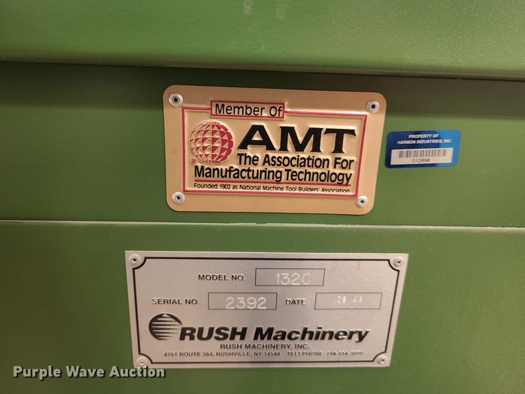 image for item EL9570 Rush Machinery 1320 tool grinder