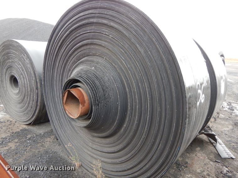 image for item FG9572 (11) rolls of 36" rubber belting