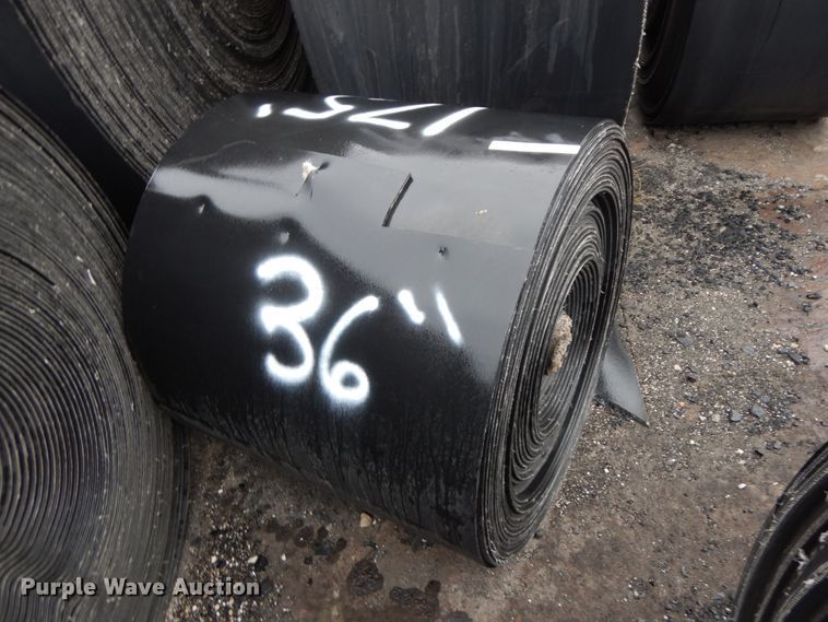 image for item FG9572 (11) rolls of 36" rubber belting