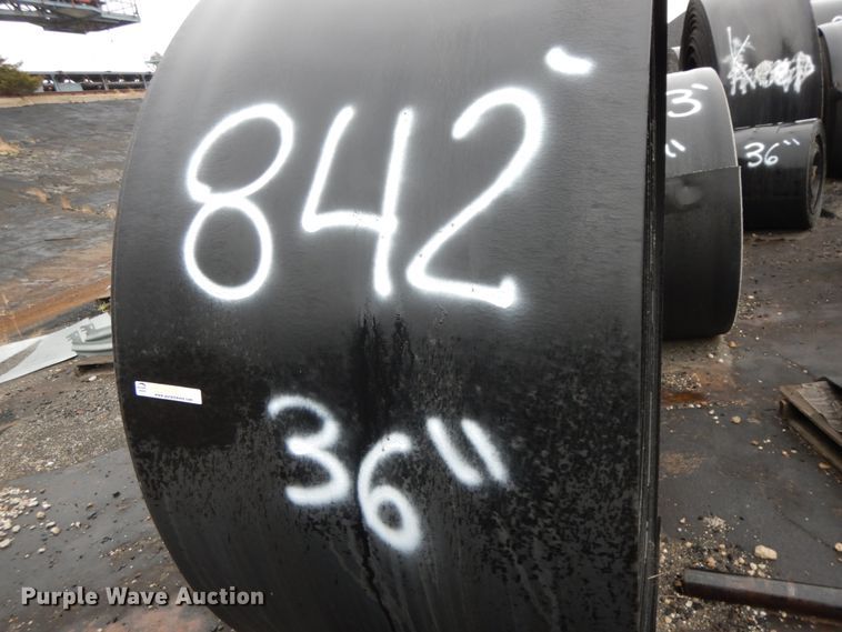 image for item FG9572 (11) rolls of 36" rubber belting