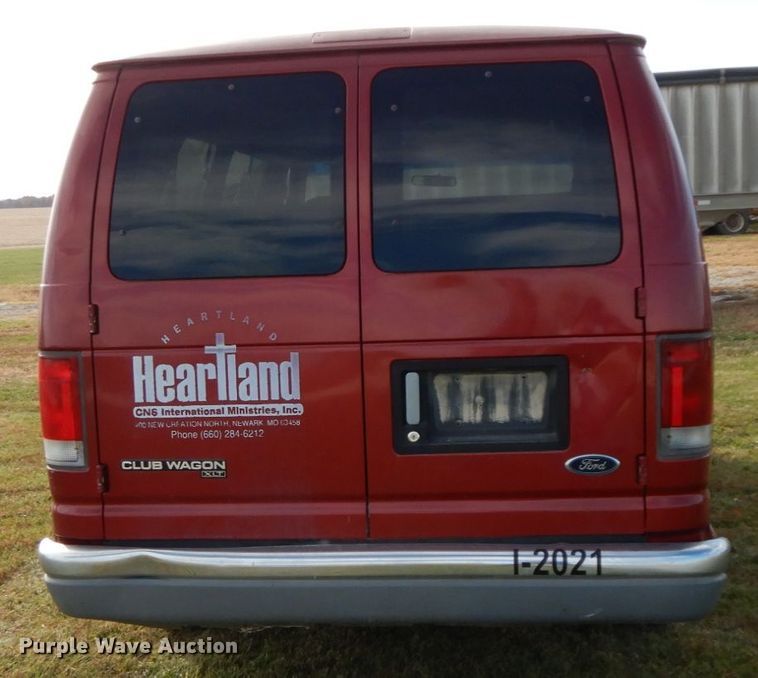 image for item FG9668 1998 Ford Club Wagon XLT  van