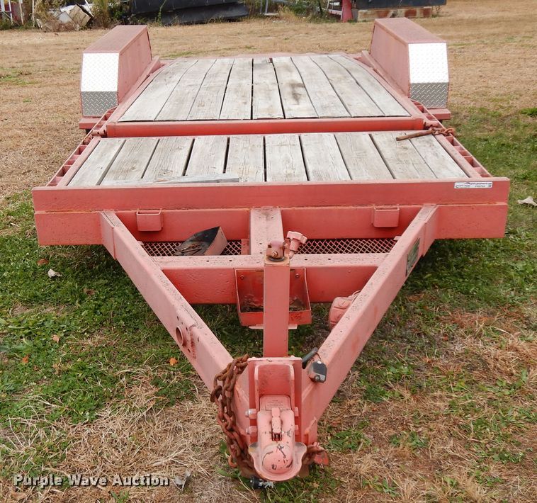 image for item FR9764 2002 Trail Tech tilt deck utility trailer