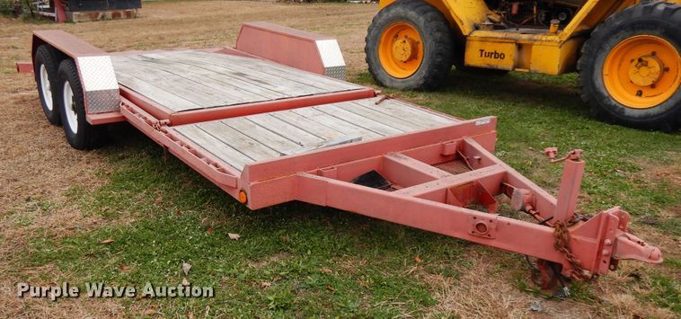 image for item FR9764 2002 Trail Tech tilt deck utility trailer