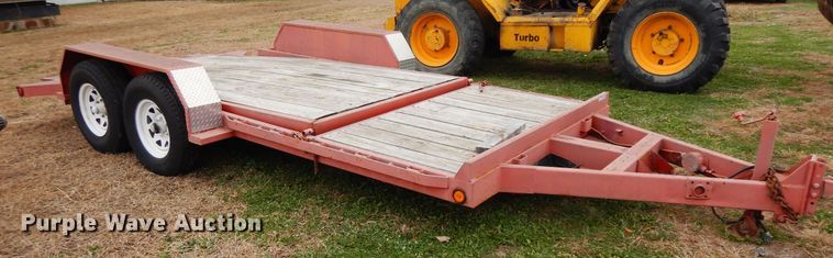 image for item FR9764 2002 Trail Tech tilt deck utility trailer