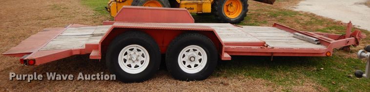 image for item FR9764 2002 Trail Tech tilt deck utility trailer