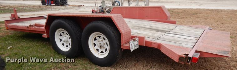 image for item FR9764 2002 Trail Tech tilt deck utility trailer