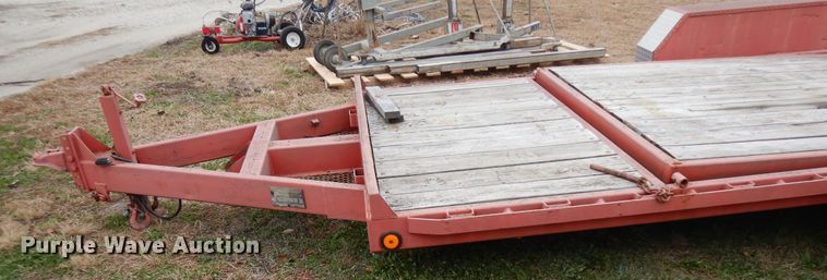 image for item FR9764 2002 Trail Tech tilt deck utility trailer