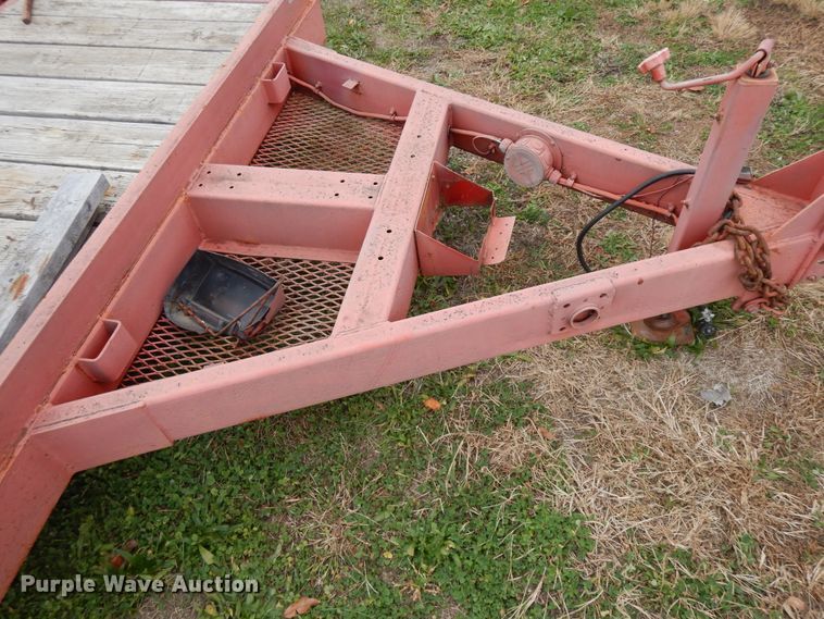 image for item FR9764 2002 Trail Tech tilt deck utility trailer