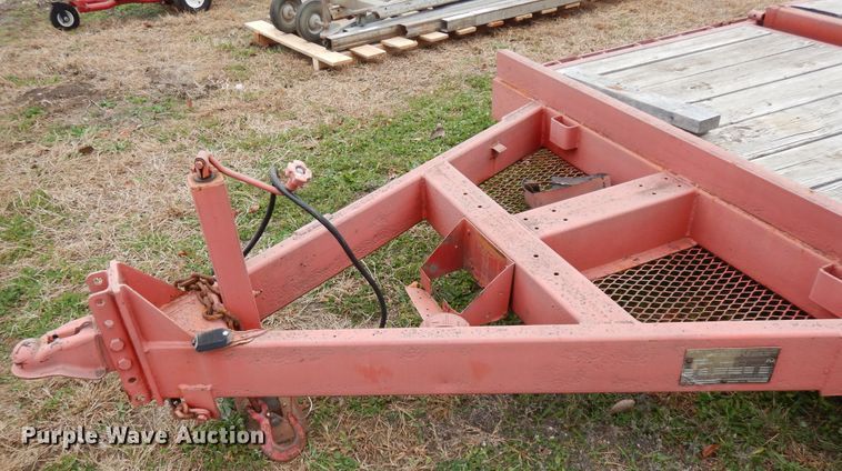 image for item FR9764 2002 Trail Tech tilt deck utility trailer