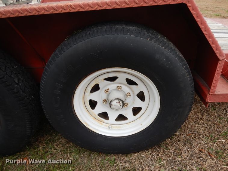 image for item FR9764 2002 Trail Tech tilt deck utility trailer