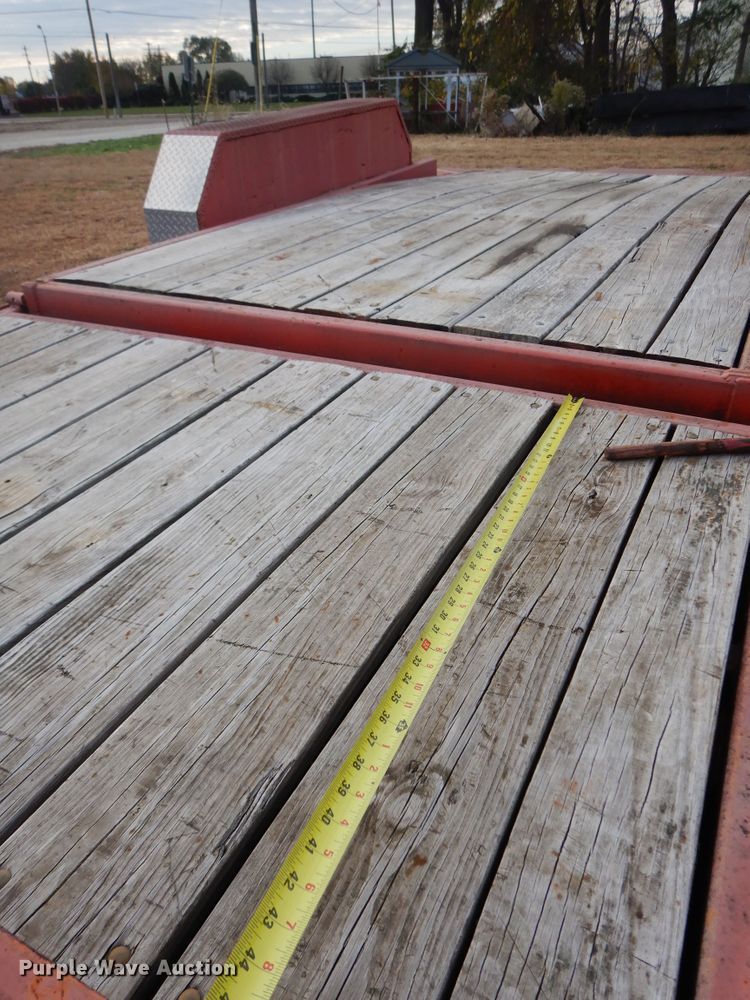 image for item FR9764 2002 Trail Tech tilt deck utility trailer