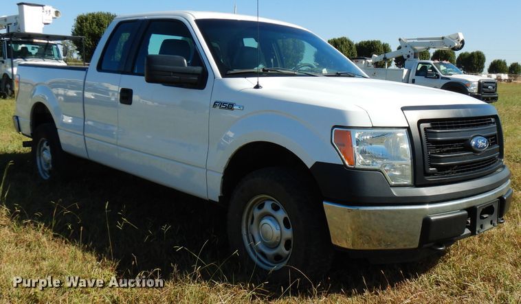image for item FW9761 2014 Ford F150  SuperCab pickup truck