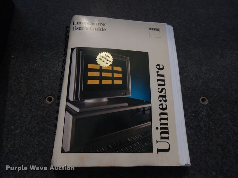 image for item FW9805 1994 Zeiss SYS:MNL, GB 2424-18 precision measuring system