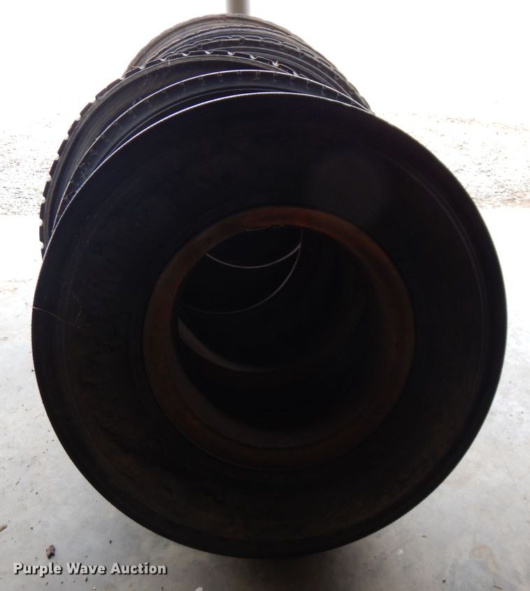 image for item FW9829 (6) 10.00R20 tires and wheels