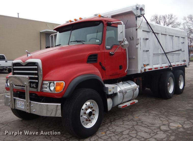 image for item GB9826 2007 Mack CV713  dump truck