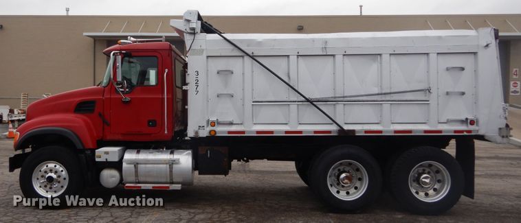 image for item GB9826 2007 Mack CV713  dump truck
