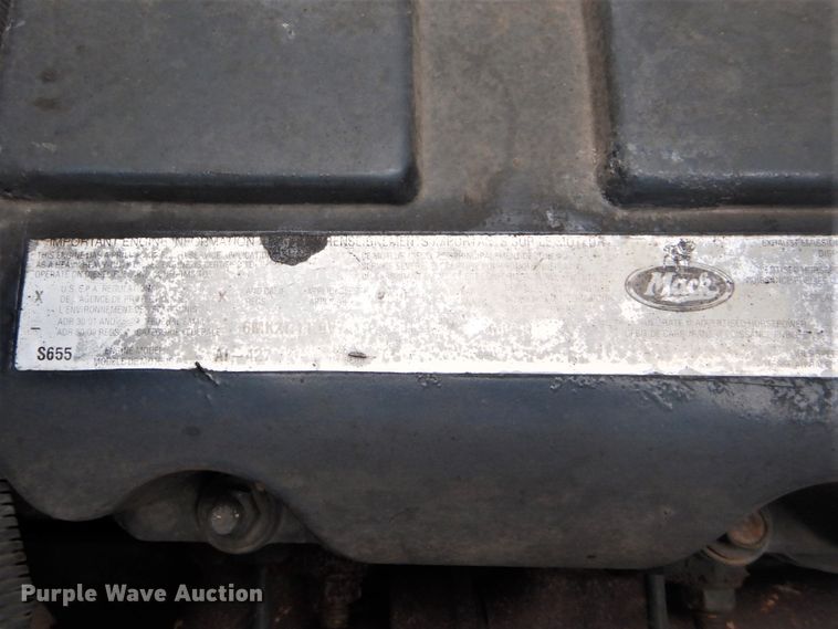 image for item GB9826 2007 Mack CV713  dump truck