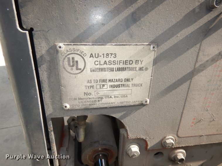 image for item GJ9600 TCM FCG15F9  forklift